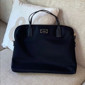 Kate Spade Nylon laptop bag with strap!